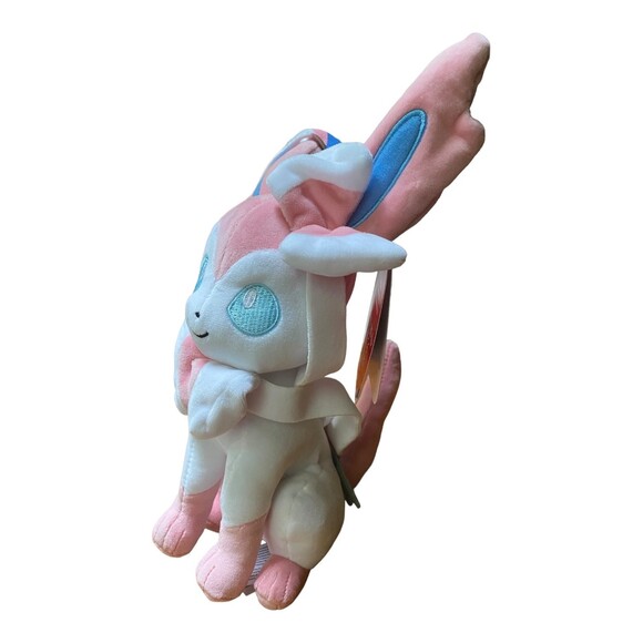 Pokemon Eevee Evolution Sylveon Exclusive 8-Inch Plush Collectible - Picture 2 of 10